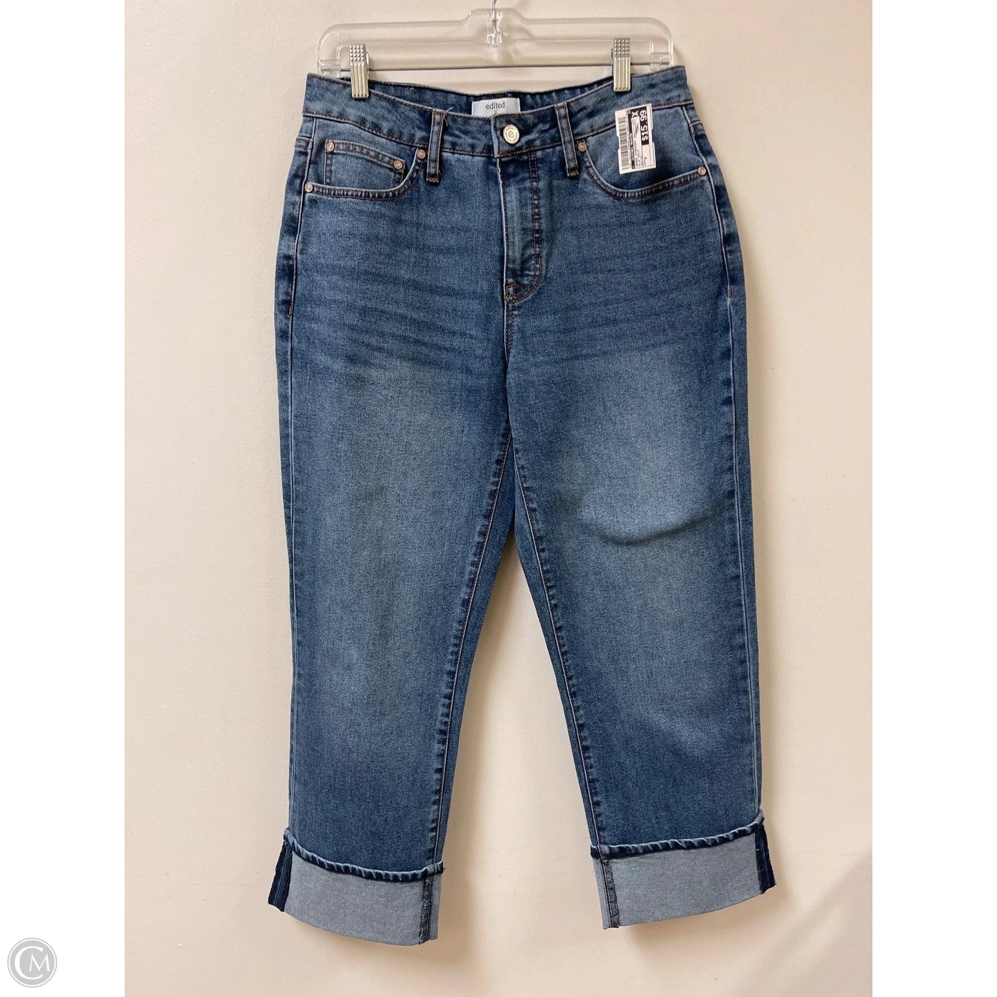 Jeans Straight By Clothes Mentor In Blue Denim, Size: 6