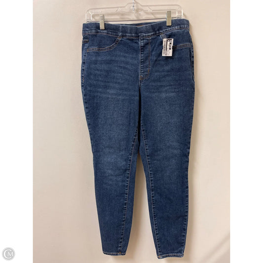 Pants Leggings By Wonderly In Blue Denim, Size: 10