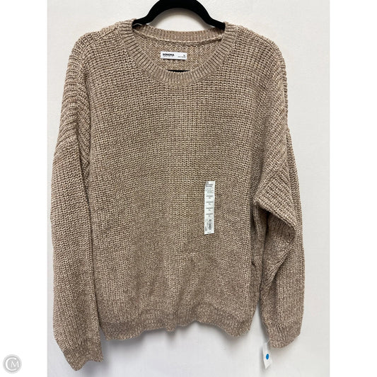 Sweater By Sonoma In Tan, Size: Xl