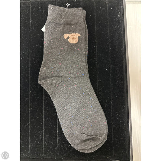 Socks By Clothes Mentor In Grey, Size: 0