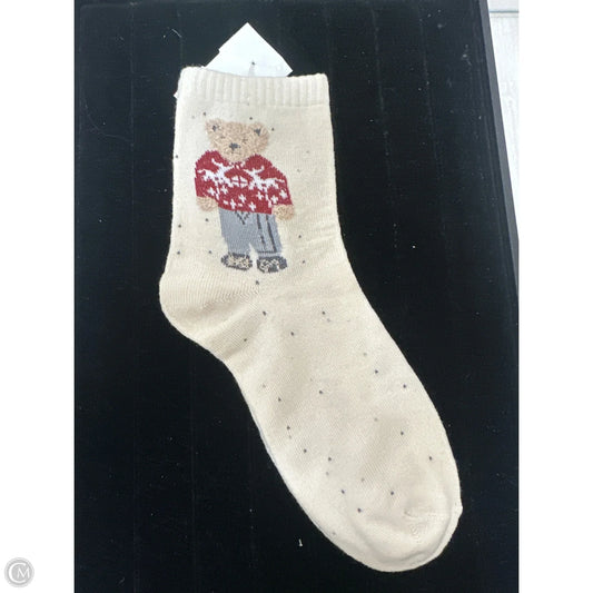 Socks By Clothes Mentor In Cream, Size: 0