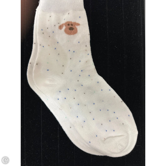 Socks By Clothes Mentor In White, Size: 0