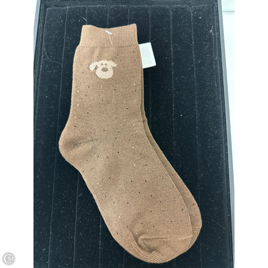 Socks By Clothes Mentor In Brown, Size: 0