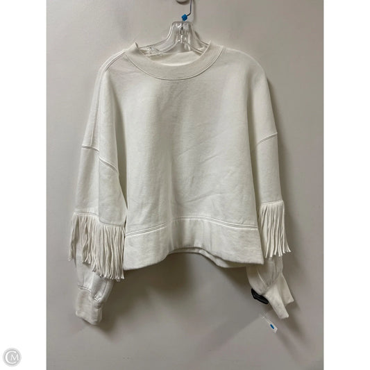 Sweater By Maeve In White, Size: M