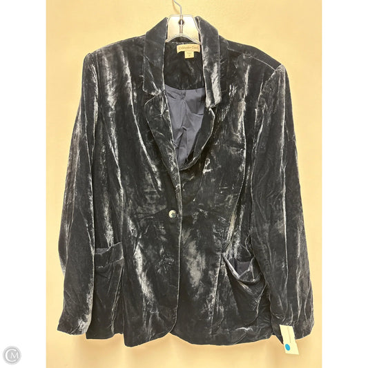 Blazer By Coldwater Creek In Blue, Size: 2x