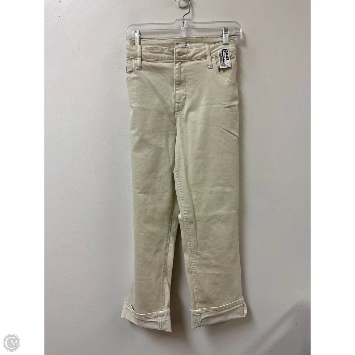 Jeans Straight By Maurices In Cream, Size: 16