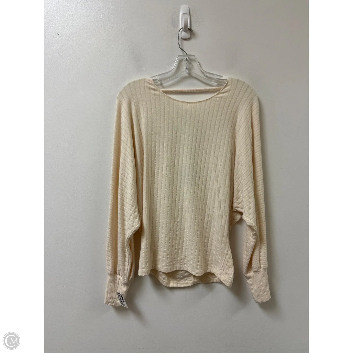 Sweater By Daytrip In Cream, Size: M