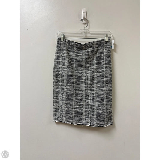 Skirt Mini & Short By Max Studio In Black & White, Size: L