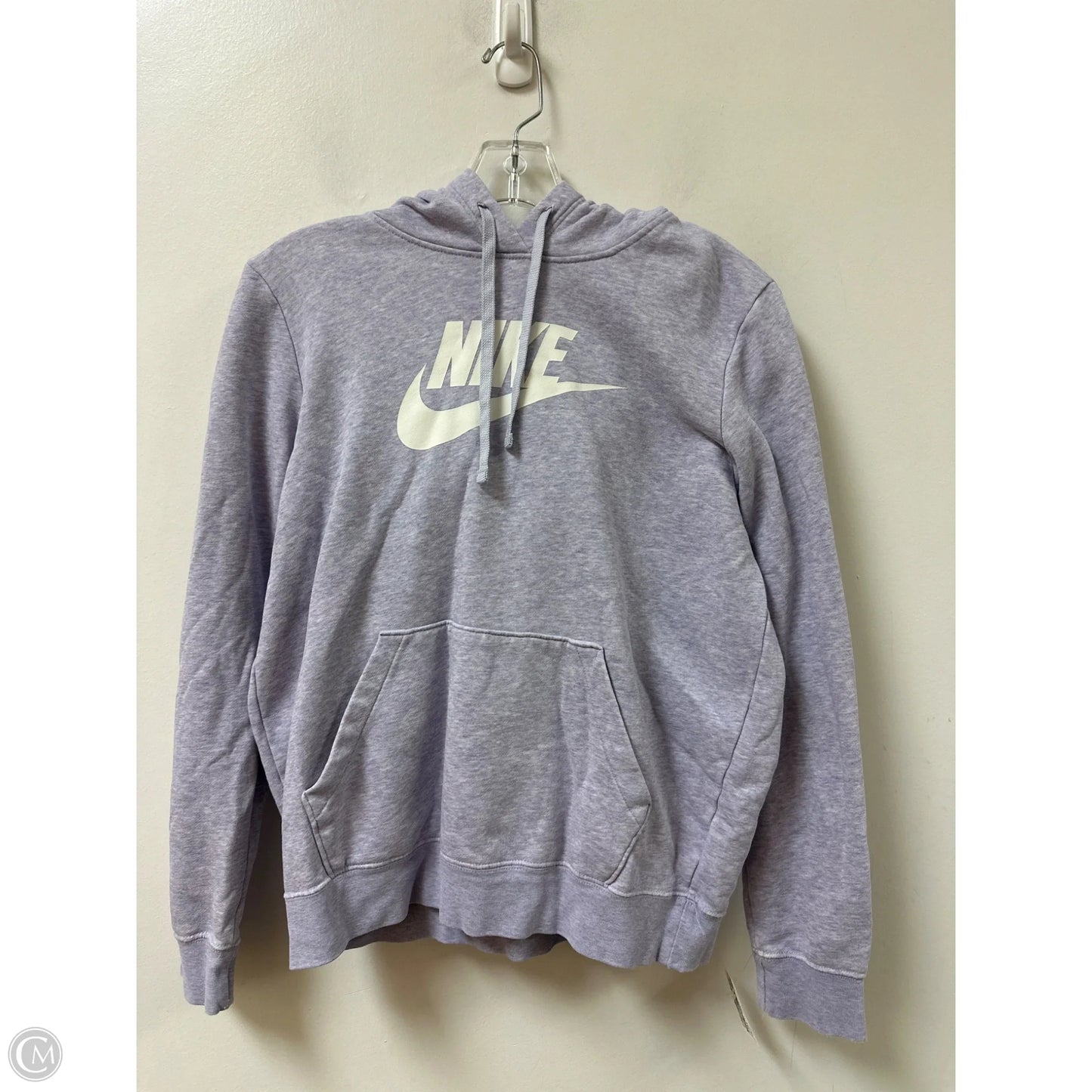 Athletic Sweatshirt Hoodie By Nike Apparel In Purple, Size: S
