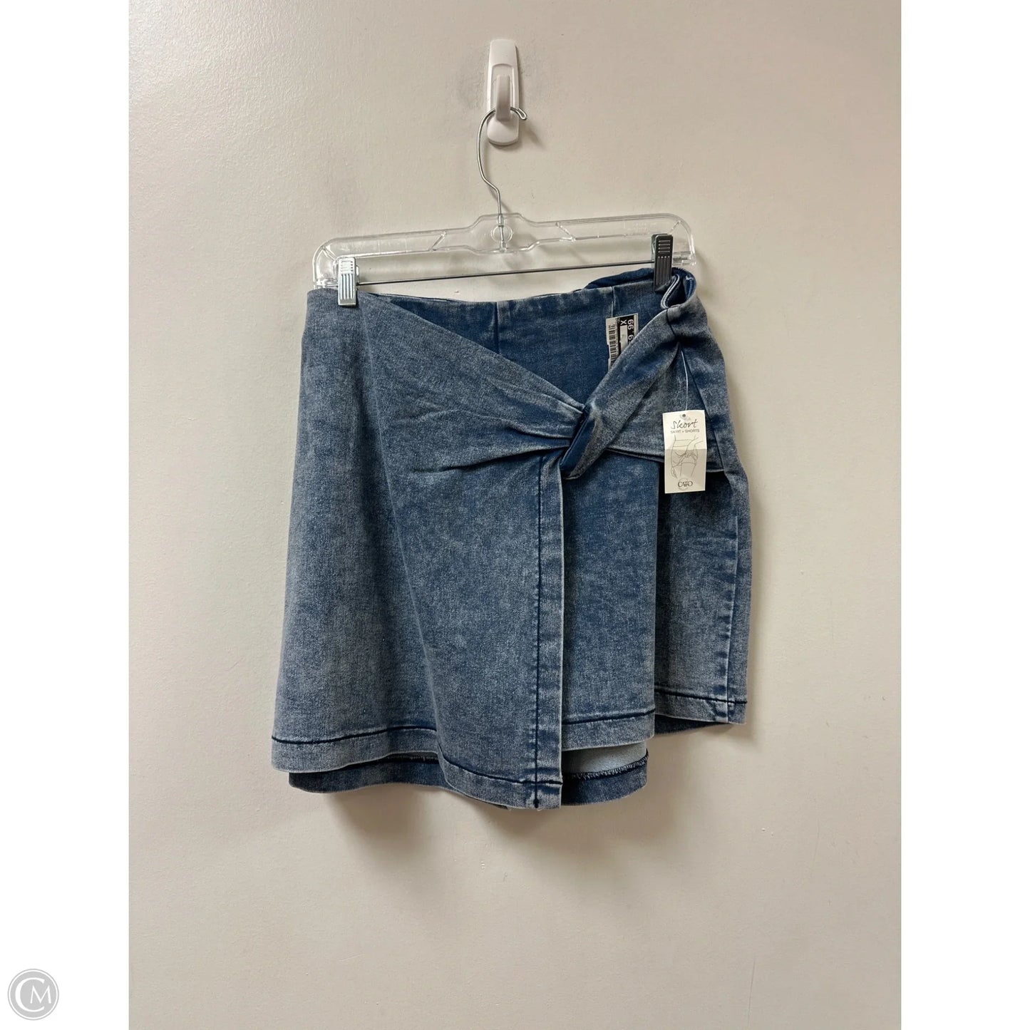 Skort By Cato In Blue Denim, Size: 16