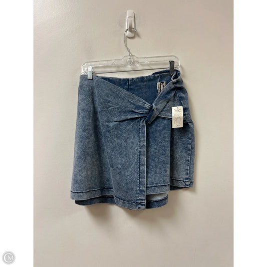 Skort By Cato In Blue Denim, Size: 16