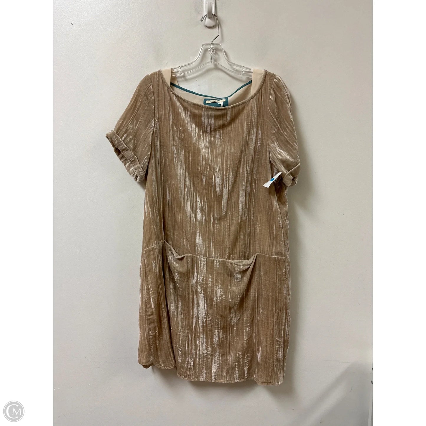 Dress Casual Midi By Floreat In Gold, Size: S
