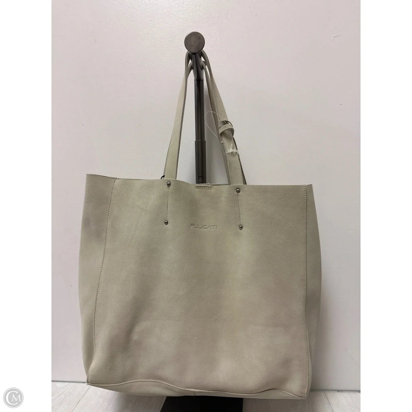 Handbag Leather By Clothes Mentor, Size: Large