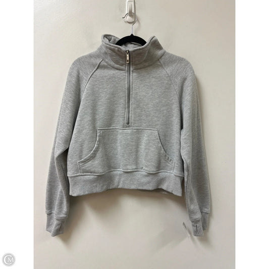 Sweatshirt Collar By Automet In Grey, Size: S
