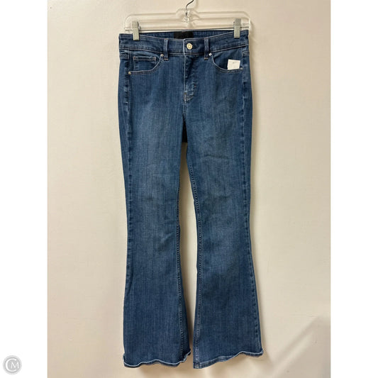Jeans Flared By White House Black Market In Blue Denim, Size: 2