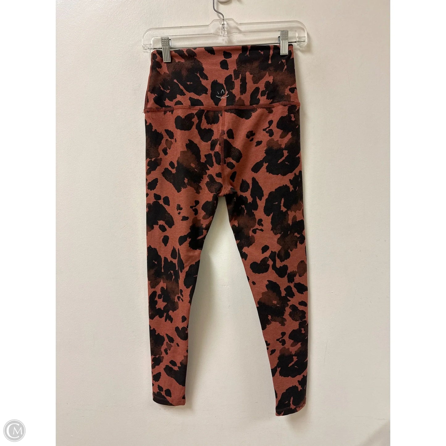 Athletic Leggings By Beyond Yoga In Orange, Size: M