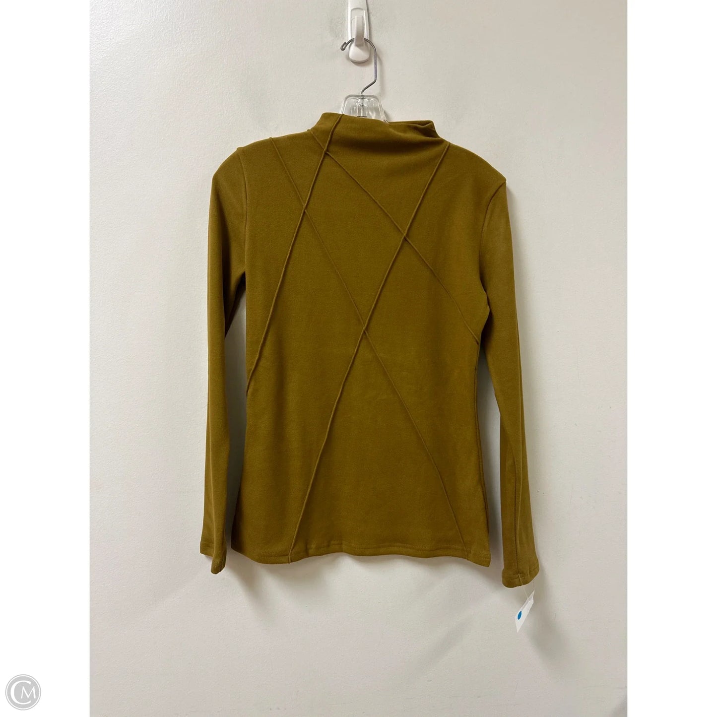 Top Long Sleeve By Clothes Mentor In Chartreuse, Size: S