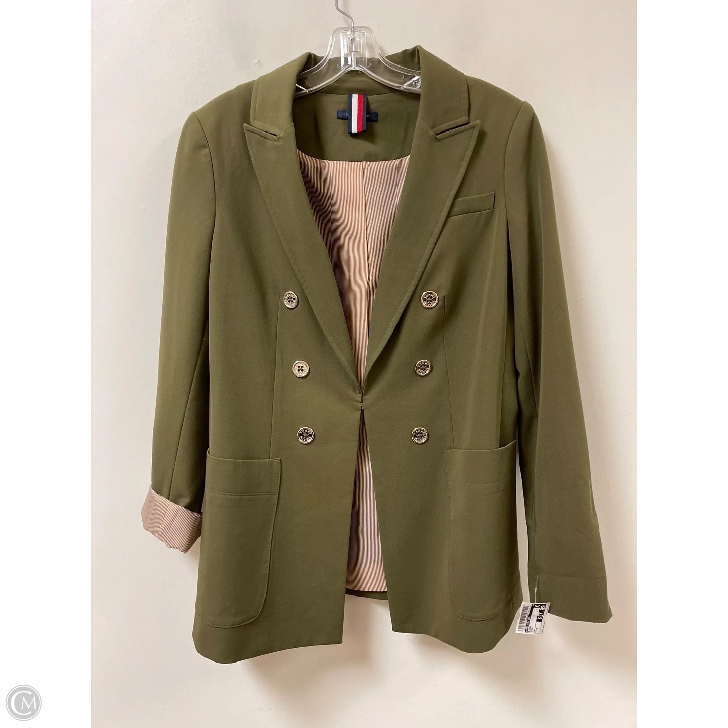 Blazer By Tommy Hilfiger In Green, Size: M