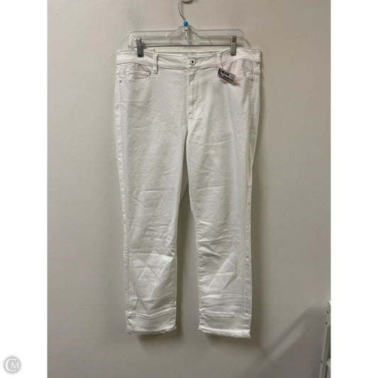 Jeans Skinny By J. Jill In White, Size: 12