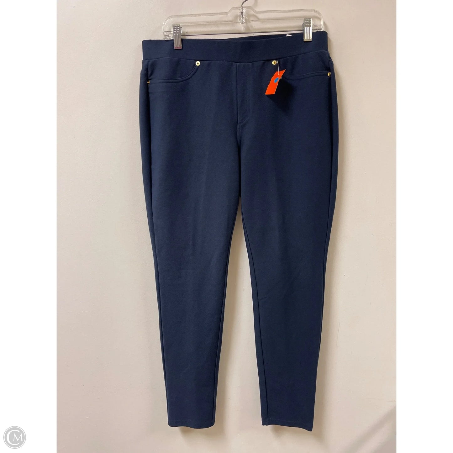 Pants Leggings By Michael By Michael Kors In Blue, Size: L