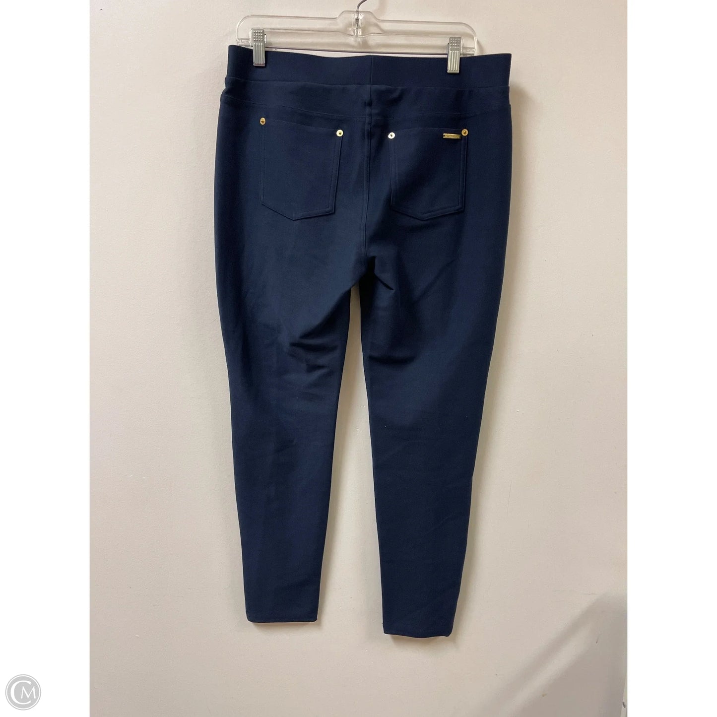 Pants Leggings By Michael By Michael Kors In Blue, Size: L