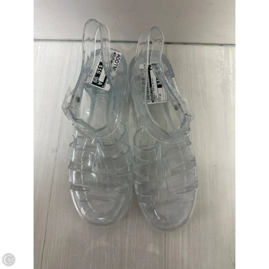 Sandals Heels Block By Madden Girl In Clear, Size: 10