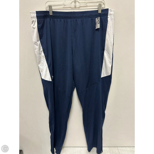 Athletic Pants By Under Armour In Navy, Size: 2x