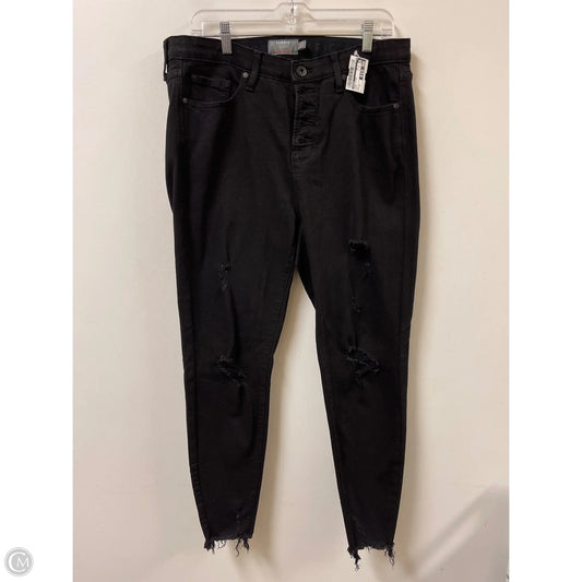 Jeans Skinny By Torrid In Black, Size: 14