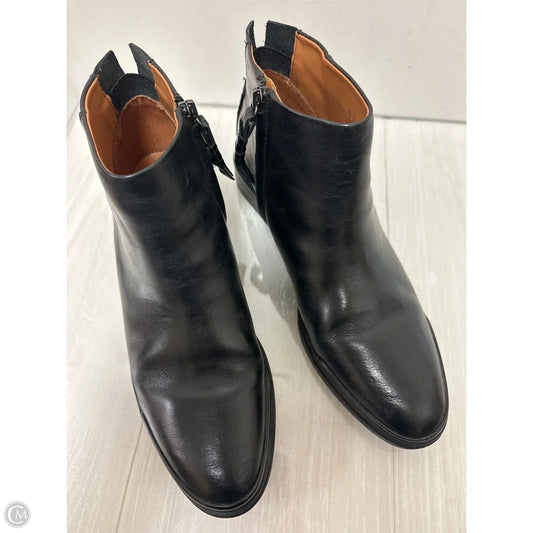 Boots Ankle Heels By Franco Sarto In Black, Size: 8.5