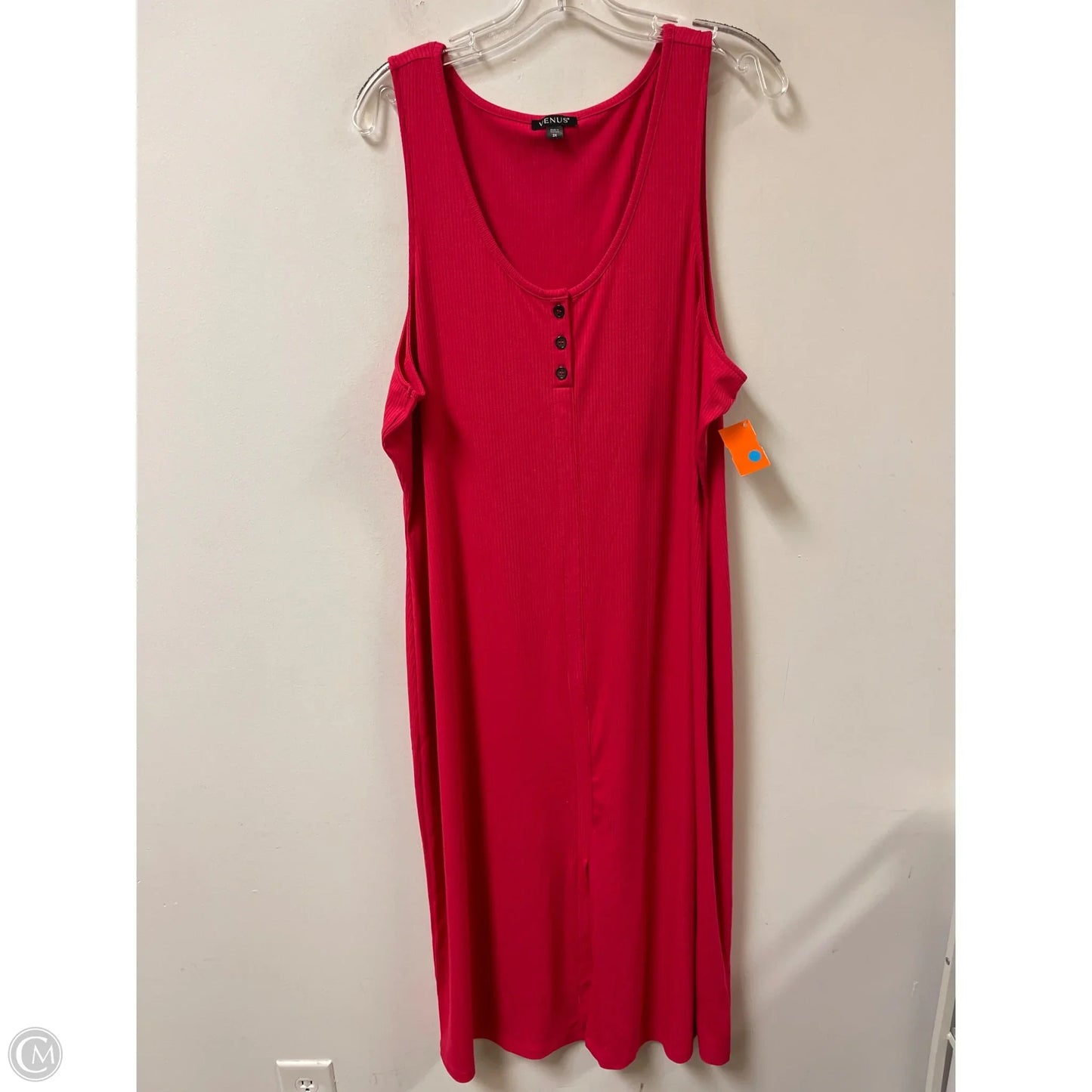 Dress Casual Maxi By Venus In Pink, Size: 2x