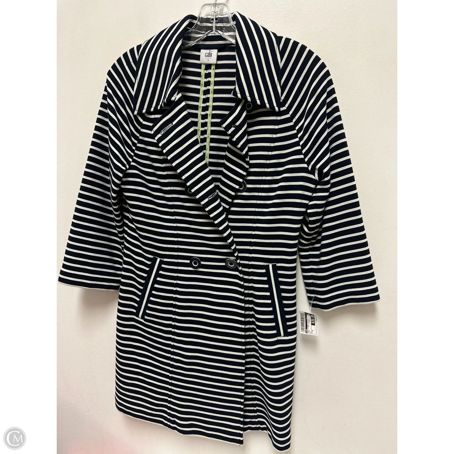 Coat Other By Cabi In Navy, Size: S