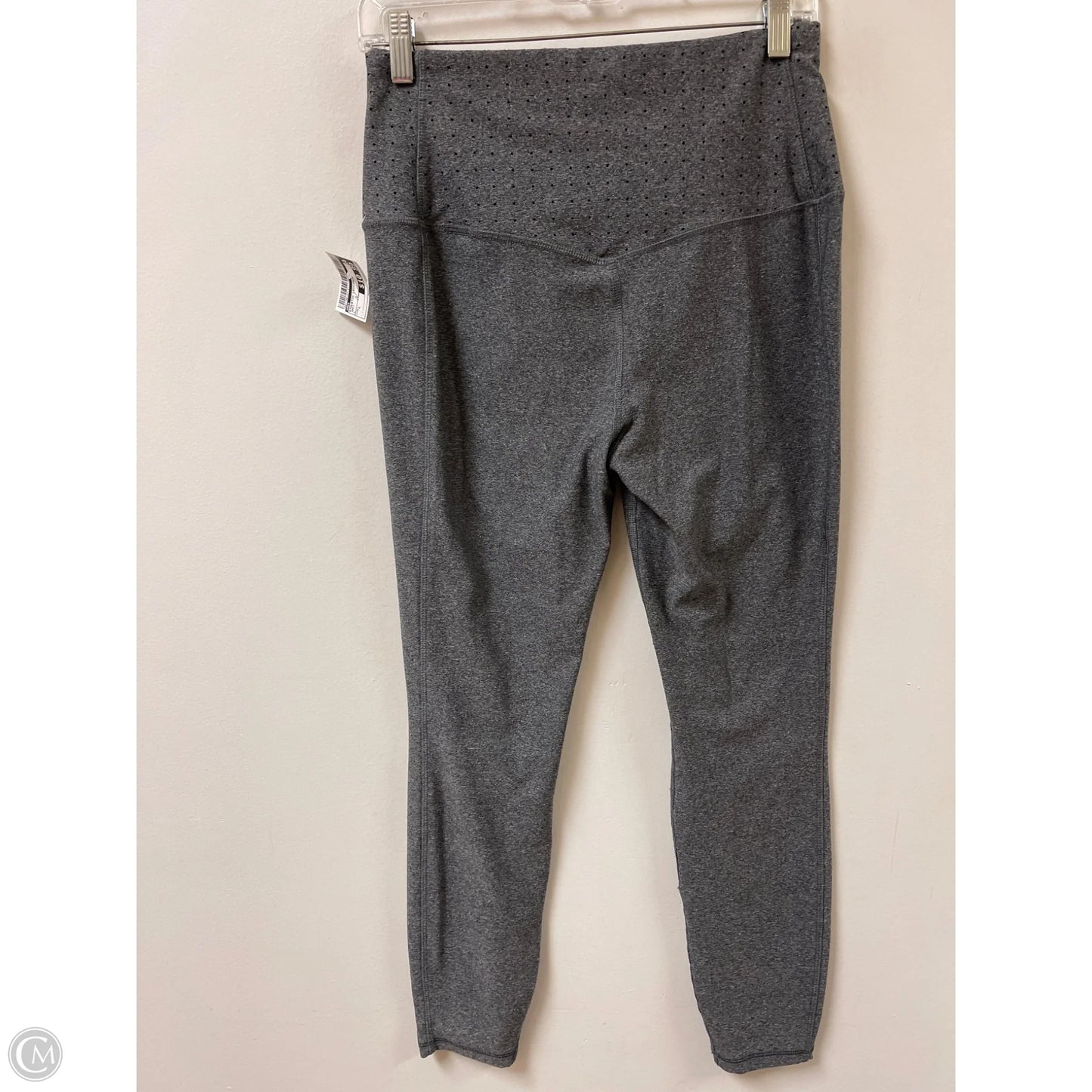 Athletic Leggings By Rbx In Grey, Size: L