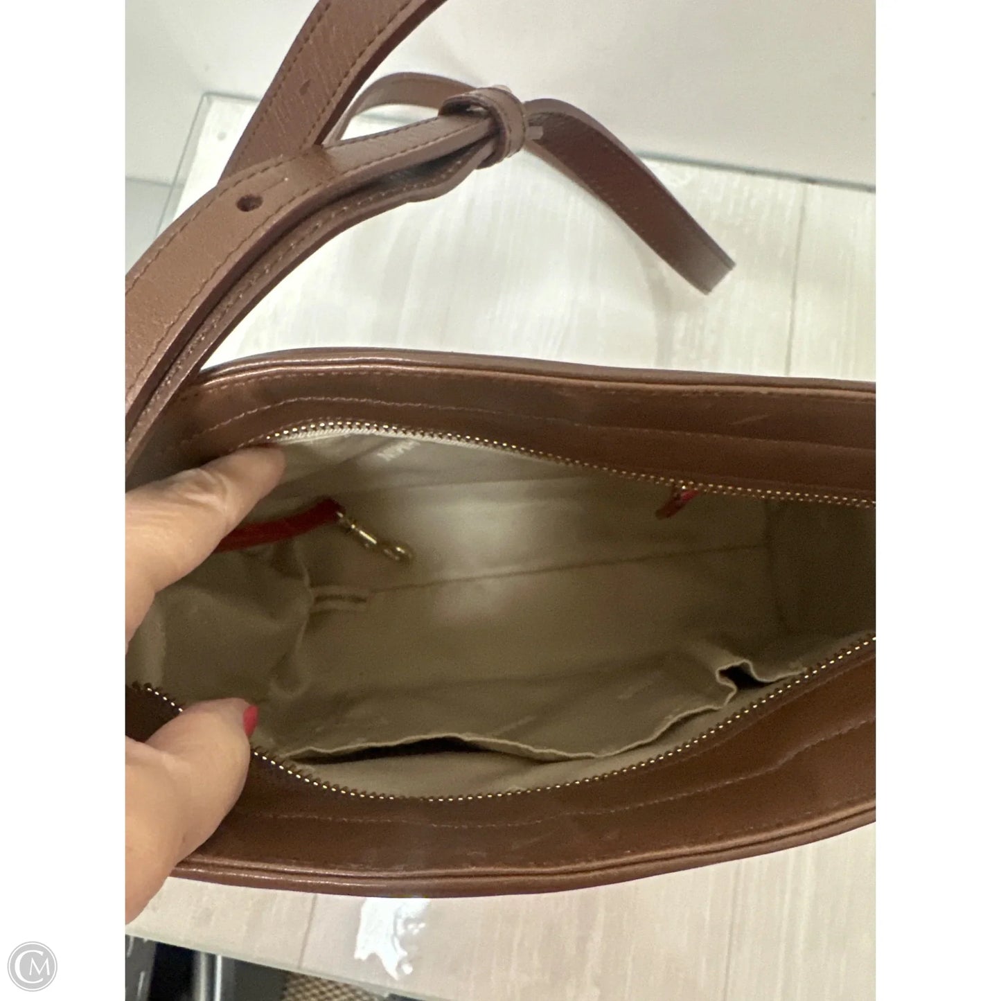 Handbag Designer By Brahmin, Size: Small