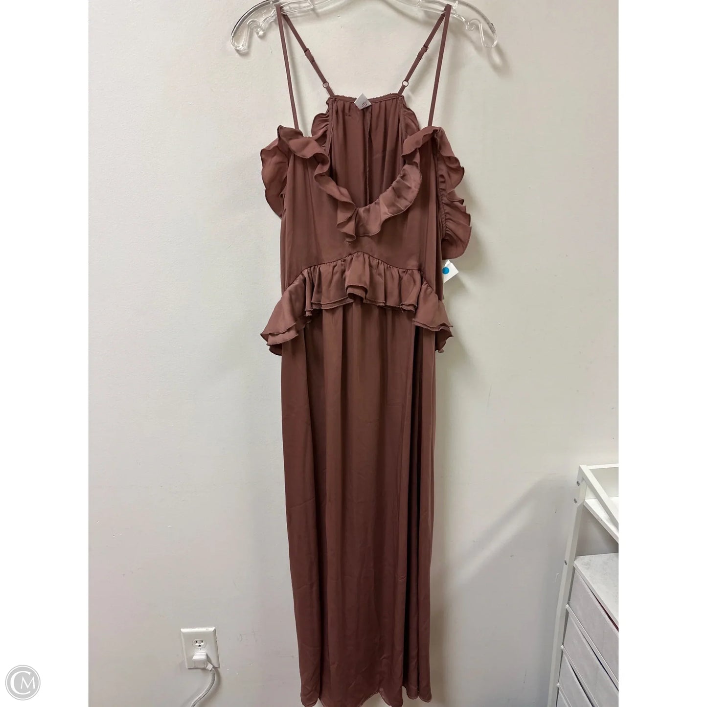 Dress Casual Maxi By Old Navy In Brown, Size: Xl