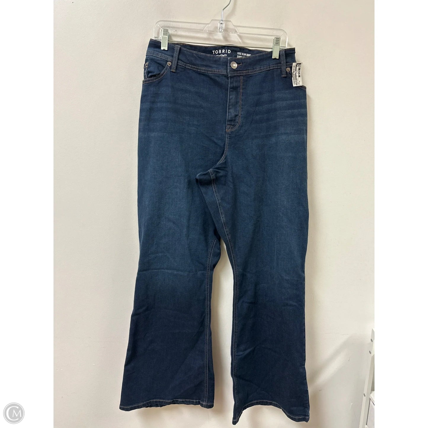 Jeans Boot Cut By Torrid In Blue Denim, Size: 26