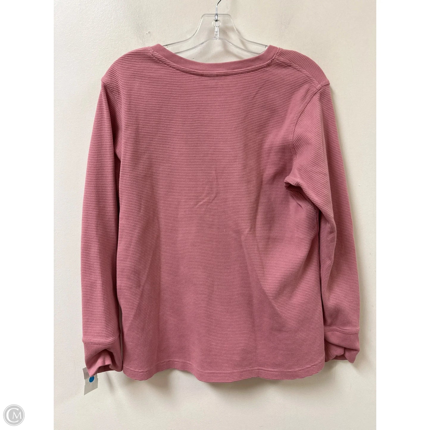 Top Long Sleeve By Duluth Trading In Pink, Size: L