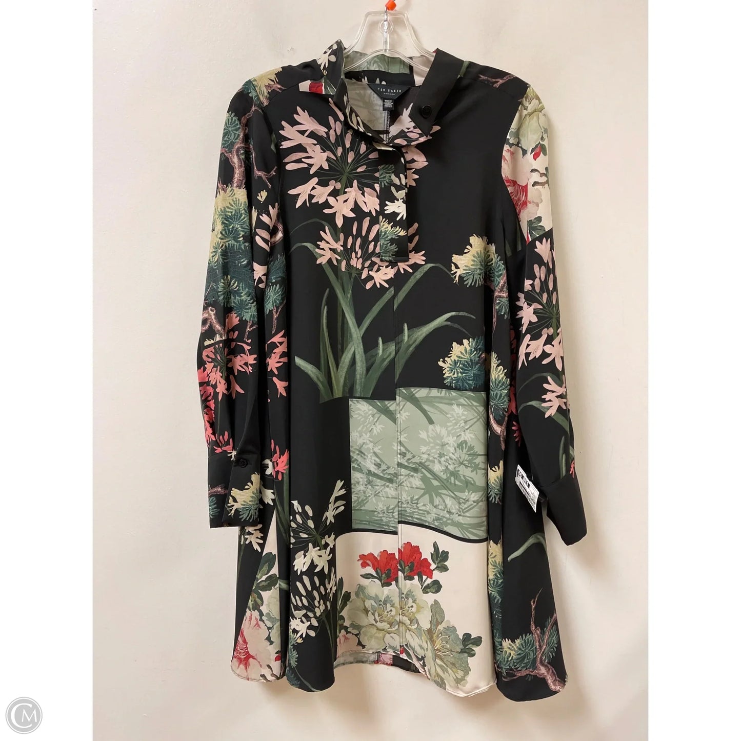 Dress Casual Midi By Ted Baker In Black, Size: S