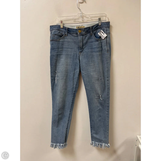 Jeans Skinny By Democracy In Blue Denim, Size: 12