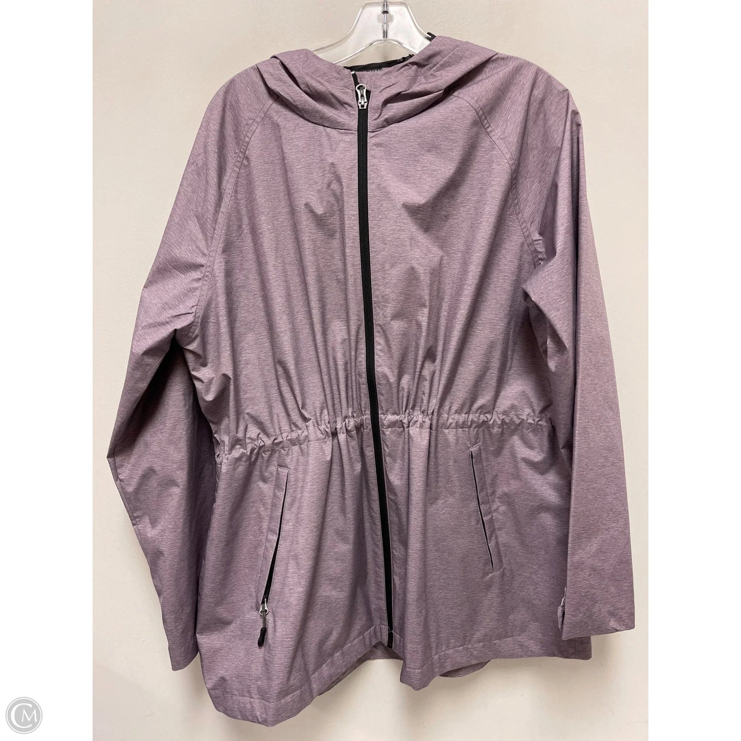 Jacket Windbreaker By 32 Degrees In Purple, Size: Xl