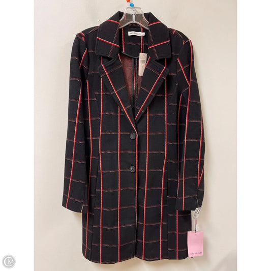 Blazer By Avec Les Filles In Black & Red, Size: S