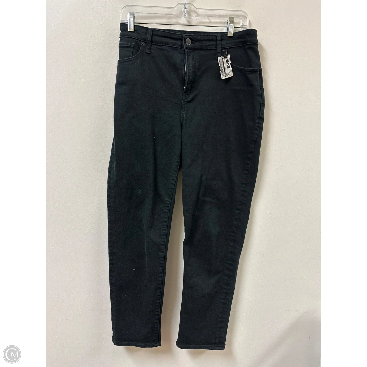 Jeans Straight By Chicos In Black, Size: 12