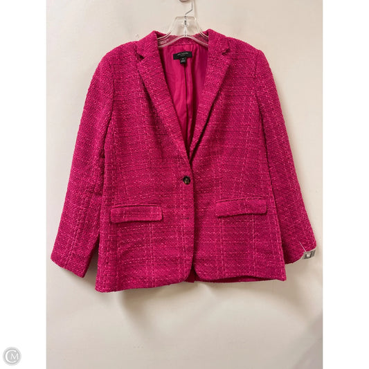 Blazer By Ann Taylor In Pink, Size: M