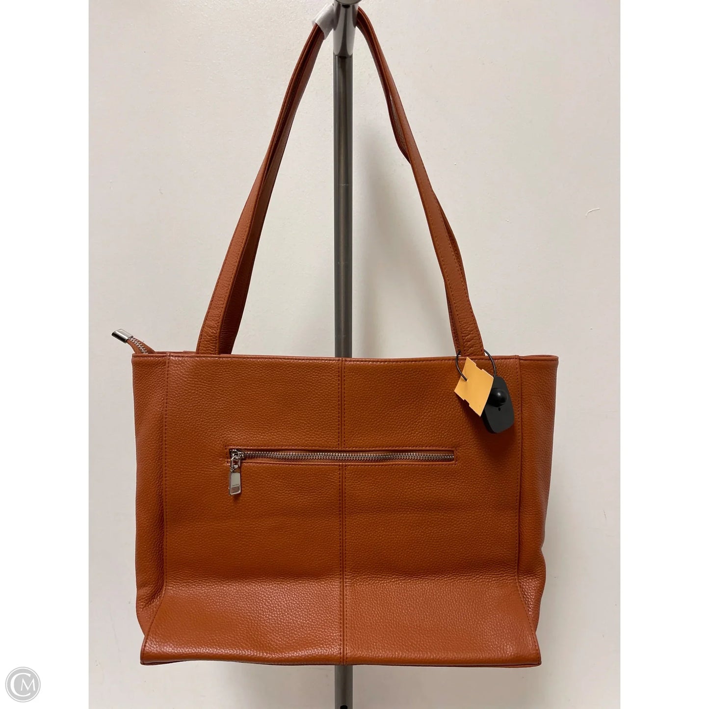 Tote Leather By Clothes Mentor, Size: Large