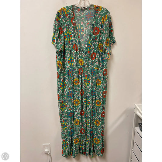 Dress Casual Maxi By Target-designer In Green, Size: 2x