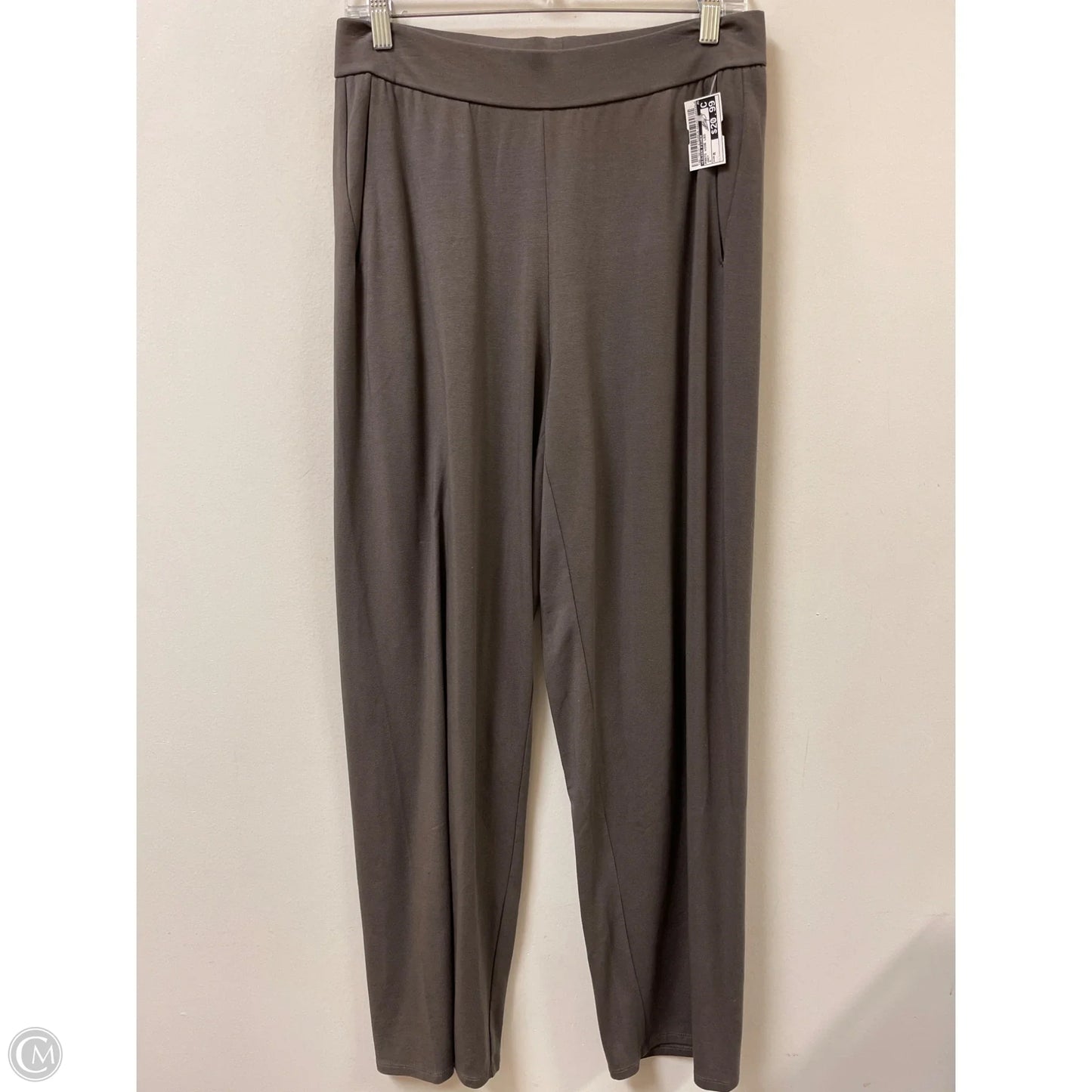 Pants Wide Leg By Eileen Fisher In Grey, Size: M