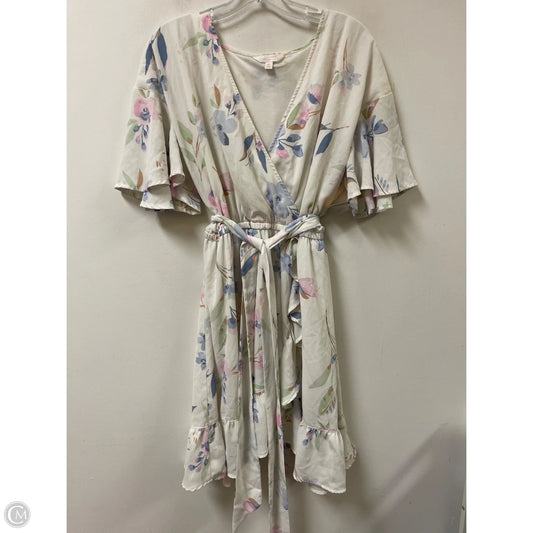 Dress Casual Short By Lc Lauren Conrad In Floral Print, Size: Xl
