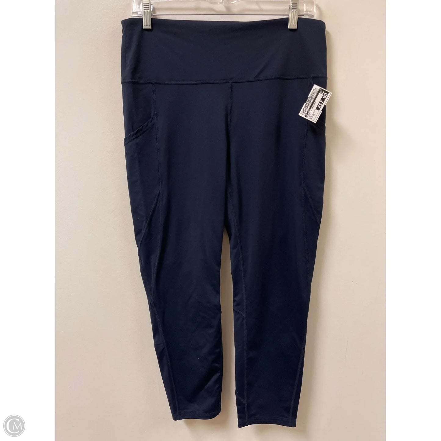 Athletic Leggings By J. Jill In Navy, Size: 10