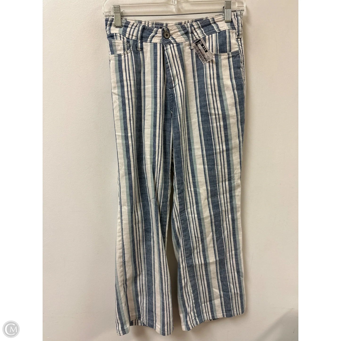 Pants Linen By Not Your Daughters Jeans In Blue, Size: 4