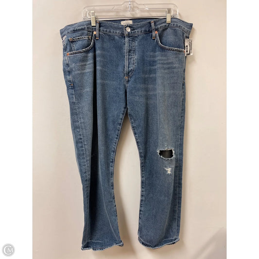 Jeans Skinny By Citizens Of Humanity In Blue Denim, Size: 14