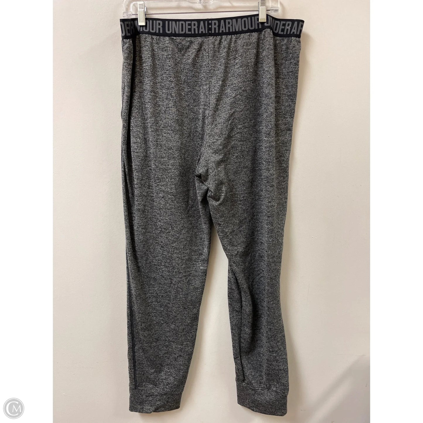 Athletic Pants By Under Armour In Grey, Size: 14
